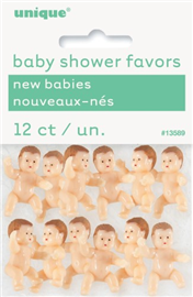 Baby Shower Baby Nude New Babies 12/ Pack