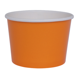 Five Star Paper Gelato Cup Tangerine 10/PK