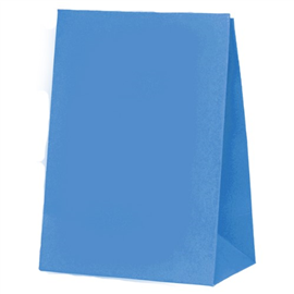 Five Star Paper Party Bag Sky Blue 10/PK