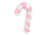 Balloon Foil 34 Xmas Pink Candy Cane Uninflated