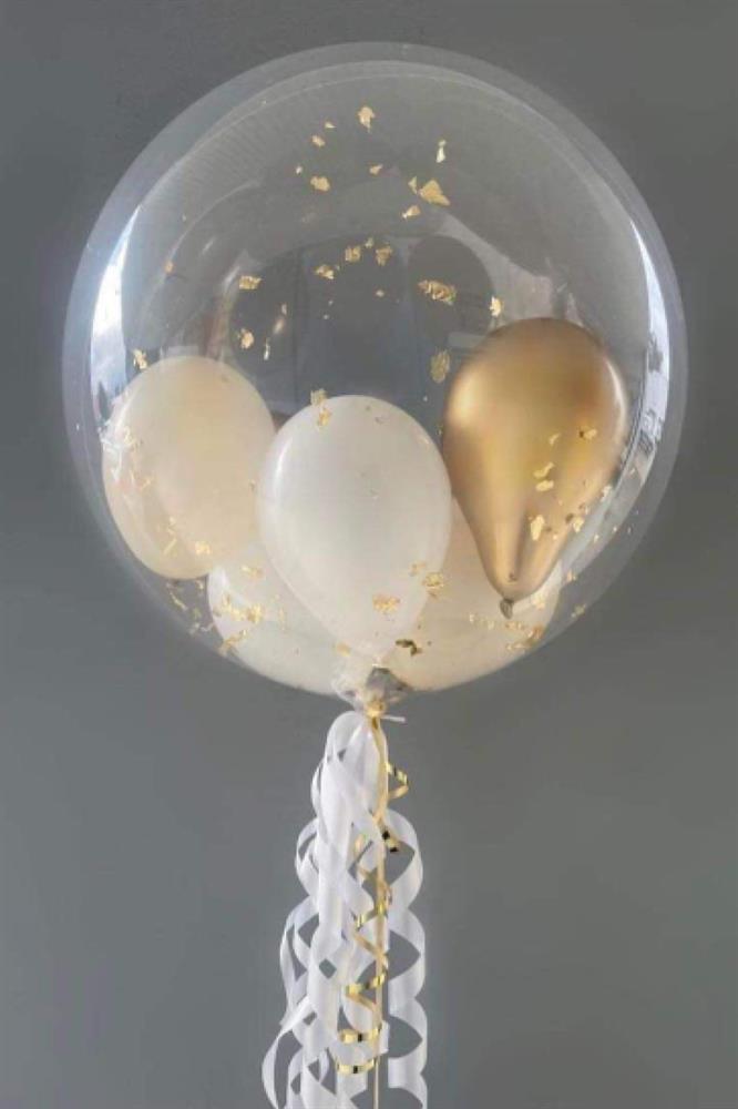 GOLD LEAF ELEGANT BUBBLE