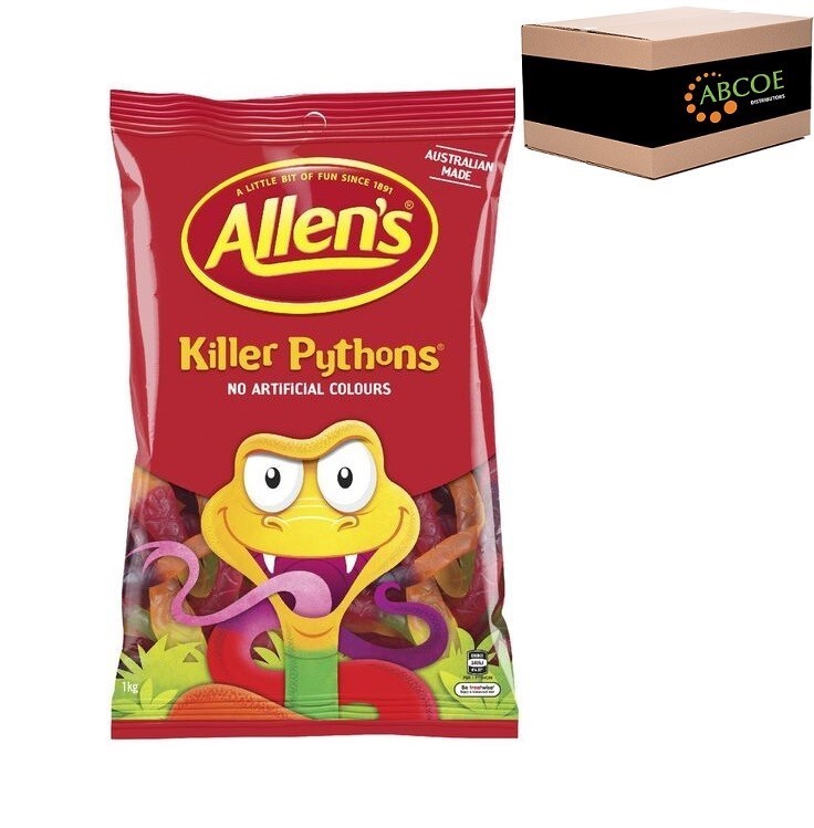 Allens Killer Pythons 1kg 6CTN