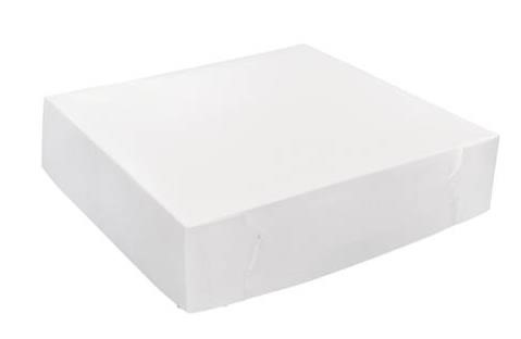 Cake Box White 10x10x25
