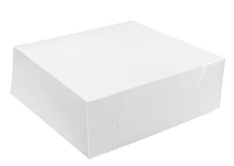 Cake Box White 11x11x4
