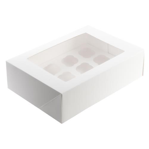 Cupcake Box With Insert For 12 Cupcakes