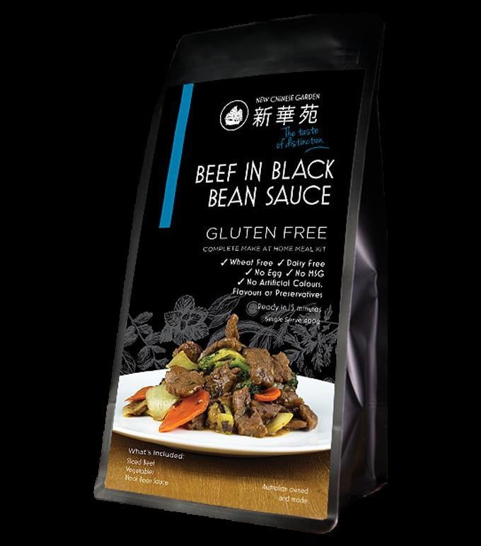 New Chinese Garden Beef In Black Bean Sauce Gluten Free 570G