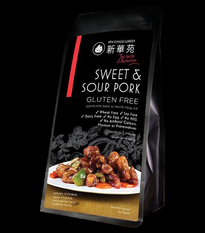 New Chinese Garden Sweet  Sour Pork Gluten Free 490G