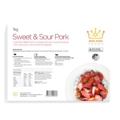Rice King Sweet  Sour Pork 1kg