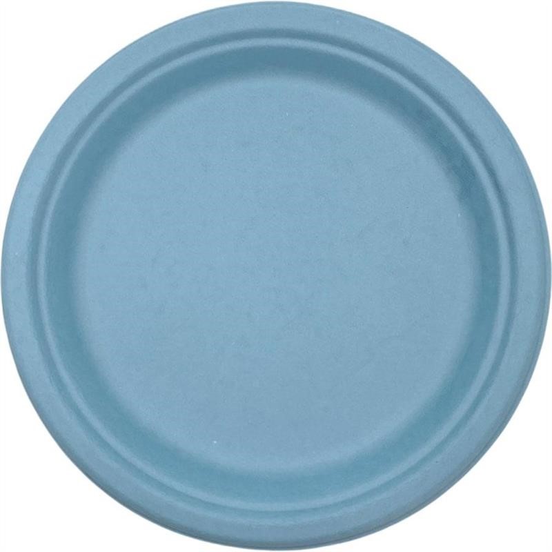Sugarcane Dinner Plate Pastel Blue 9  25 pk