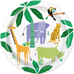 ANIMAL SAFARI 9 PAPER PLATE 8PK 73925