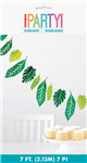 ANIMAL SAFARI LEAVES GARLAND 7FT