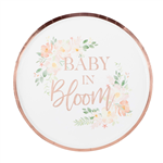 BABY IN BLOOM 24CM PAPER PLATE 