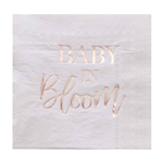 BABY IN BLOOM LUNCH NAPKIN 