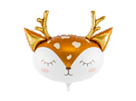 BALLOON FOIL 26 DEER HEAD UNINFLATED