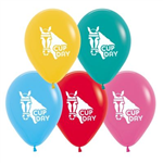 BALLOONS PRINTED HORSE CUP DAY