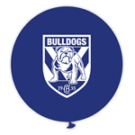BALLOONS SUPPORTER BULLDOGS 90CM 1PK UNINFLATED