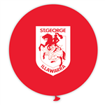 BALLOONS SUPPORTER DRAGONS 90CM 1PK UNINFLATED