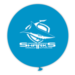 BALLOONS SUPPORTER SHARKS 90CM 1PK UNINFLATED