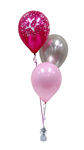 Balloon Arrangement 18Th Birthday Girl 3 Balloons 129