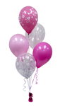 Balloon Arrangement 1St Birthday Girl 5 Balloons 103
