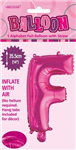 BALLOON FOIL 14 HOT PINK F  SelfInflating