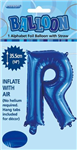 BALLOON FOIL 14 ROYAL BLUE R  SelfInflating