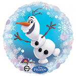 Balloon Foil 17 Disney Frozen Olaf  Snowflakes Uninflated