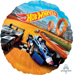 Balloon Foil 17 Hot Wheels Uninflated
