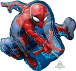 Balloon Foil 17 X 29 Spiderman Animated Uninflated