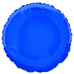 Balloon Foil 18 Round Royal Blue Uninflated