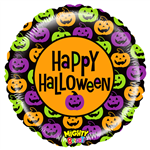 Balloon Foil 21 Halloween Mighty Pumpkins Uninflated