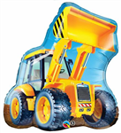 Balloon Foil 32 Construction Loader Uninflated