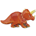 Balloon Foil 36 Triceratops Dinosaur Uninflated 