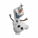 Balloon Foil 41 Disney Frozen Olaf Uninflated