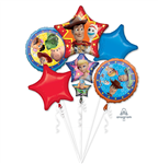 Balloon Foil Bouquet Toy Story 4 5Pk Uninflated