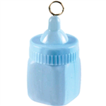 Balloon Weight Baby Bottle Blue