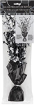 Balloon Weight Glitz Centrepiece Black  Silver