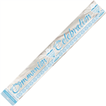 Banner Foil Communion Blue