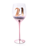 Blush Wine Glass 21 