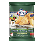 Borgs Triangles Spinach  Ricotta 360G 12PK