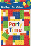 Building Blocks Loot Bags 8 Pack