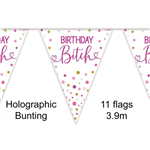 Bunting Birthday Bitch 39m