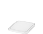 CASTAWAY CLEAR CONTAINER SQUARE LID 25PK
