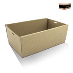 CATER BOX ONLY RECTANGLE SMALL BROWN 50CTN