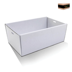 CATER BOX ONLY RECTANGLE SMALL WHITE 50CTN