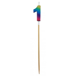 Candle 1 Long Pick Rainbow