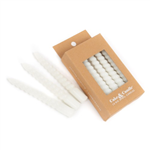 Candles Spiral White 10PK