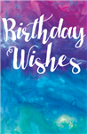 Card Female Birthday Wishes Paint Spot