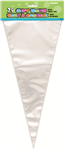 Cello Bags Cone Clear 25 Pack