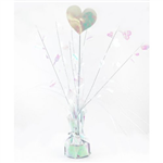 Centrepiece Iridescent hearts